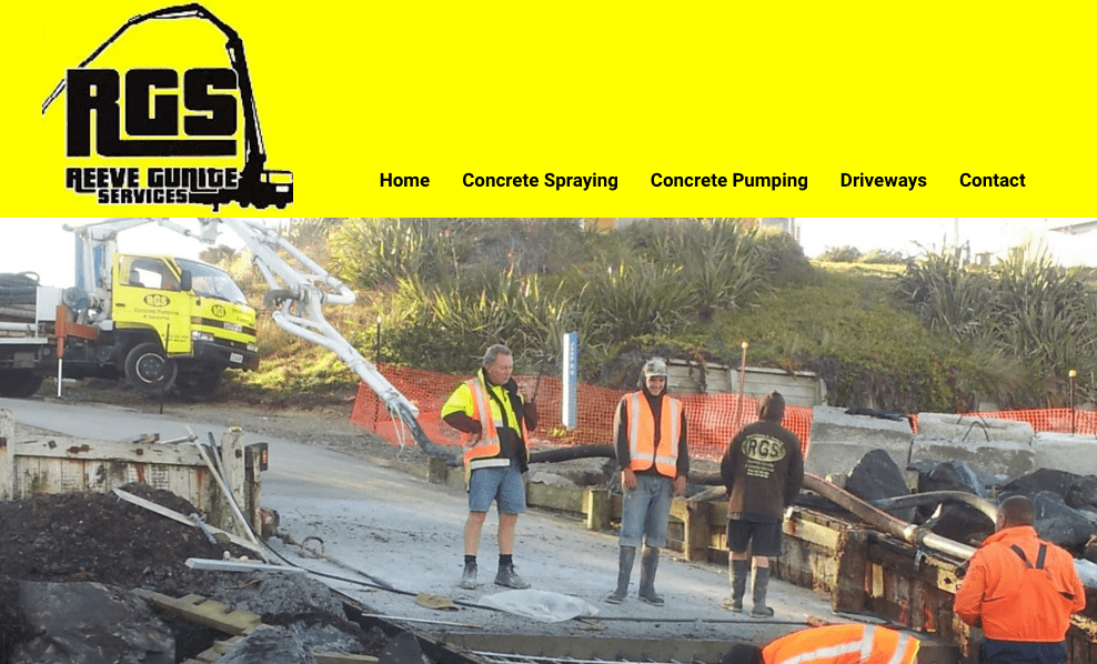 Reeve Gunite Services (RGS)'s Homepage