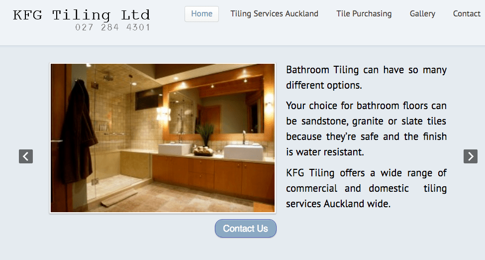 KFG Tiling Ltd's Homepage