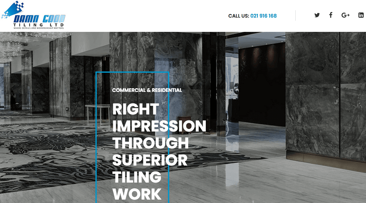 Damn Good Tiling Ltd's Homepage