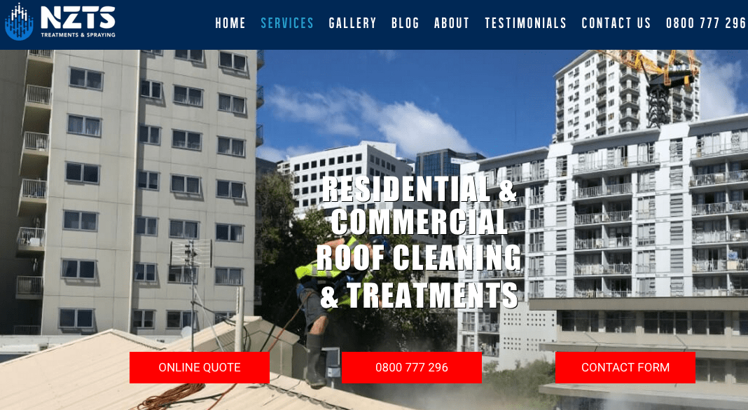NZTS Treatments & Spraying's Homepage
