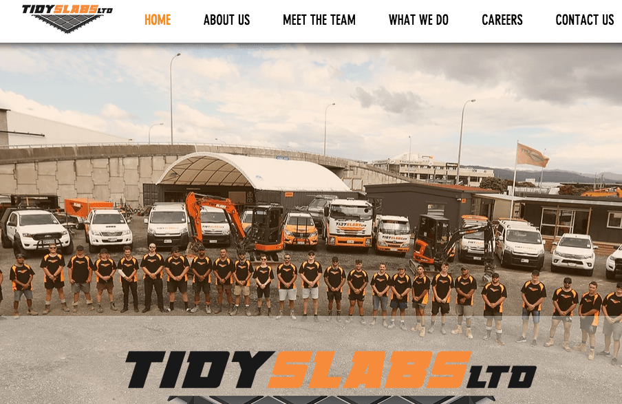 Tidy Slabs Ltd's Homepage