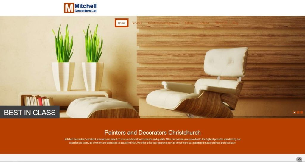 Mitchell Decorators Ltd's Homepage
