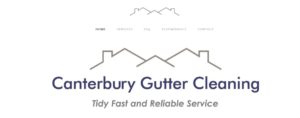 Canterbury Gutter Cleaning's homepage