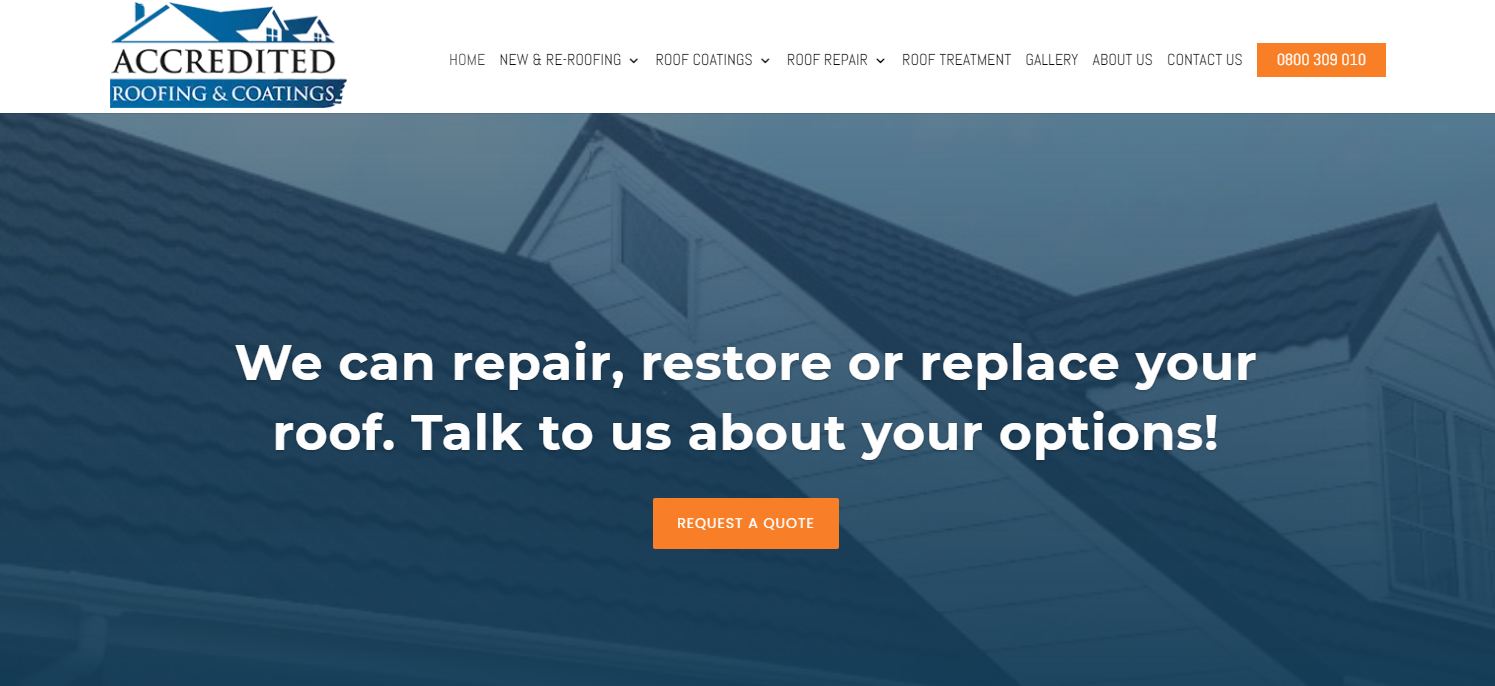 Accredited Roofing & Coatings Homepage