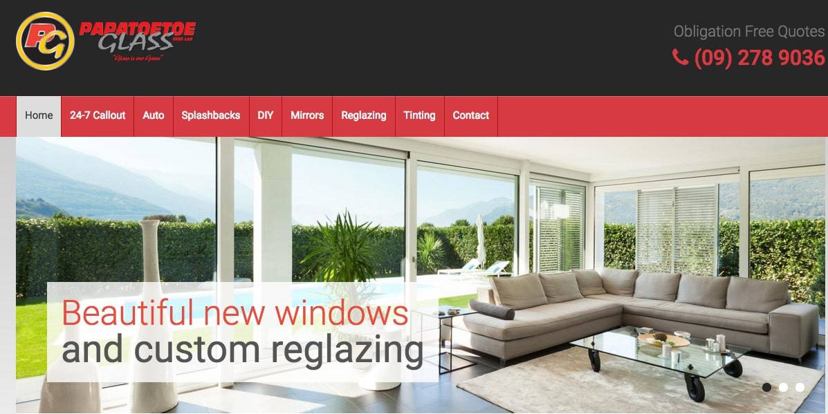 Papatoetoe Glass (1995) Ltd's Homepage