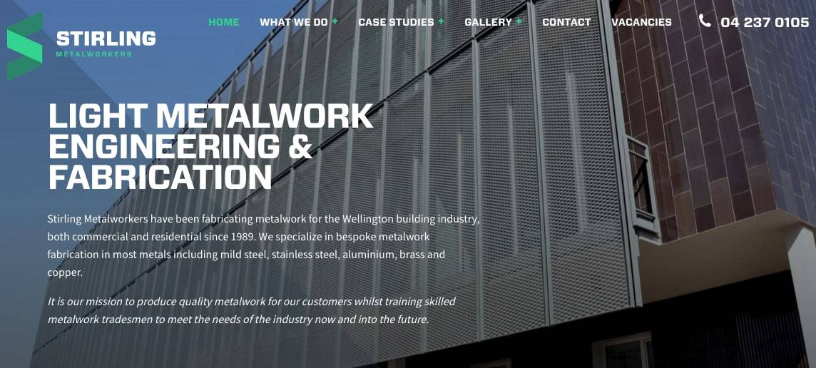 Stirling Metalworkers' Homepage