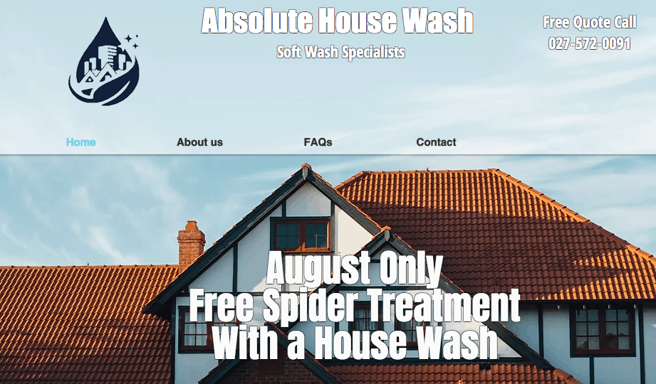 Absolute House Wash's Homepage