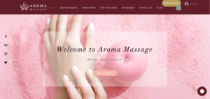 Aroma Massage's homepage