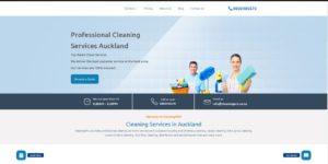 Cleaning Pro Auckland's homepage