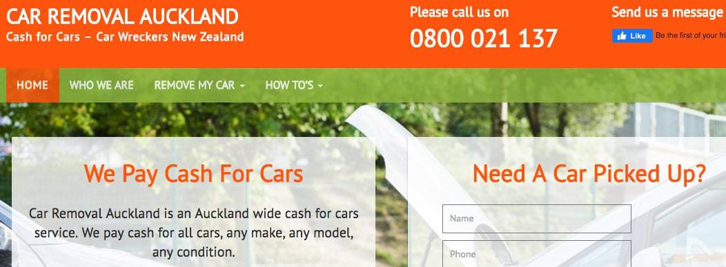 Car Removal Auckland's Homepage