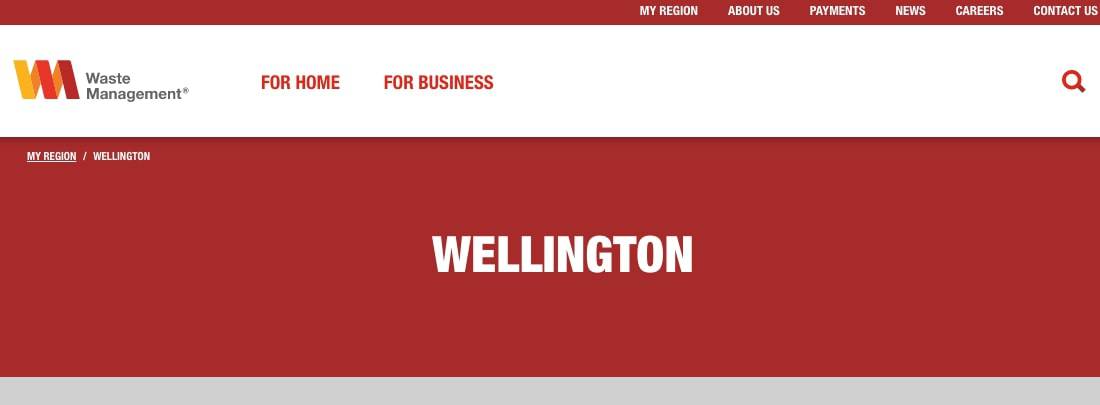 Waste Management Wellington's Homepage