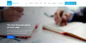 Paramount Loan Market's homepage