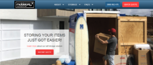mobistore's homepage