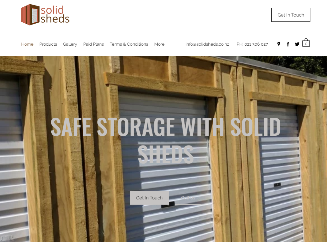 Solid Sheds Homepage