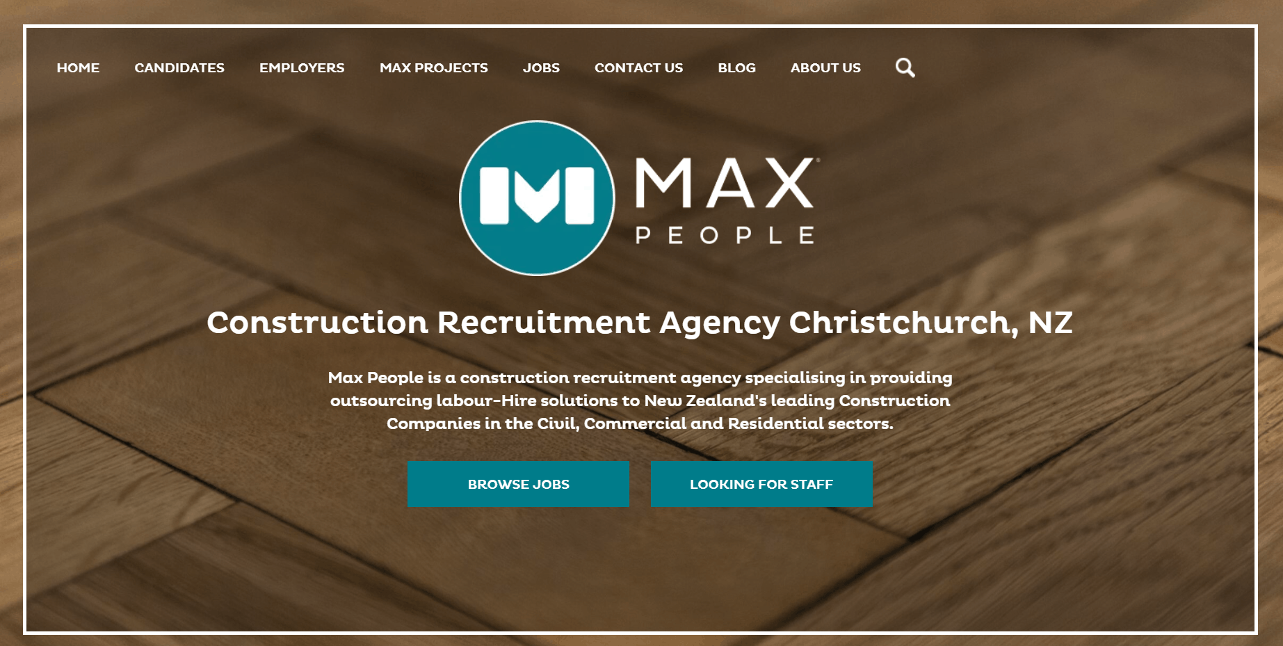 Max People Homepage