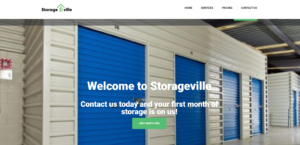 Storageville's homepage