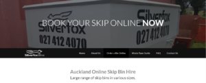 silverfox bins' homepage