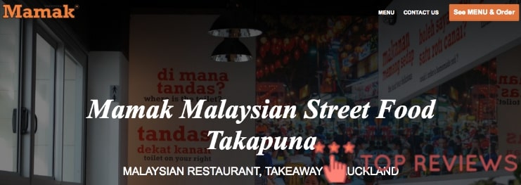Mamak Malaysian Street Food's Homepage