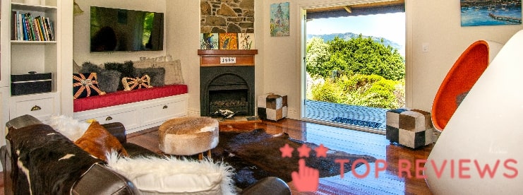 Kahikatea Retreat's Living Room