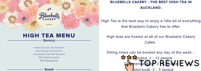 Bluebells Cakery's Homepage