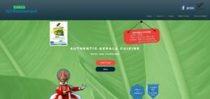 Kairali South Indian Restaurant's homepage