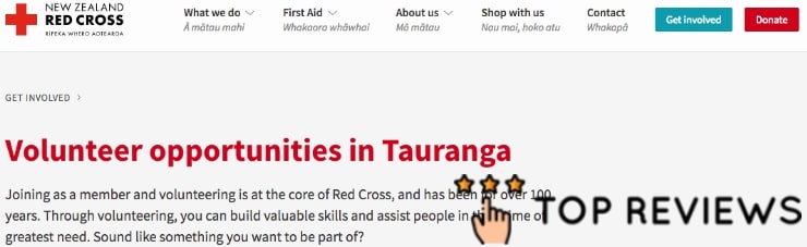 New Zealand Red Cross' Homepage