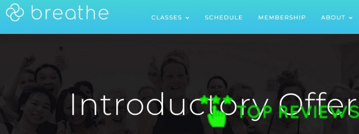 Breathe Hot Yoga's Homepage