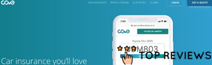 Cove Car Insurance's Homepage