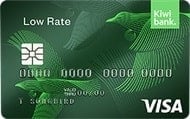 Kiwibank Low Rate Visa Credit Card