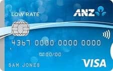 ANZ Low Rate Visa Credit Card