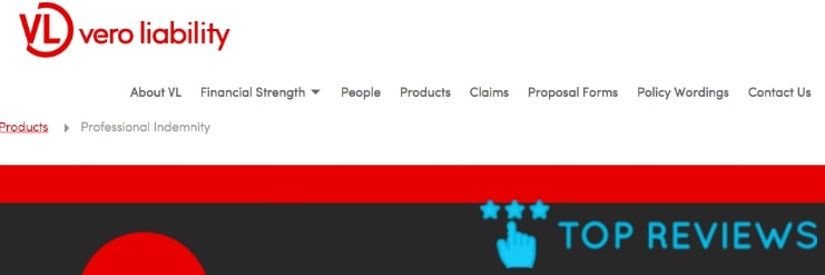 Vero Liability Professional Indemnity Insurance's Homepage