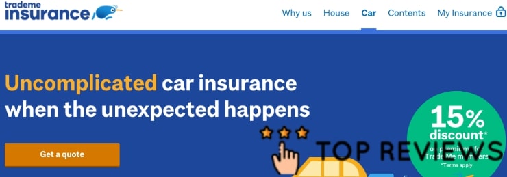 Trade Me Car Insurance's Homepage