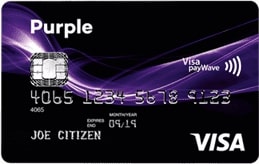 Purple Visa Card