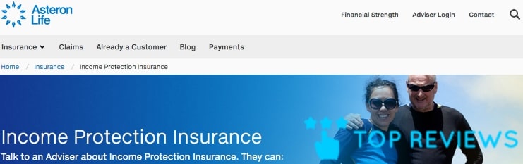 Asteron Life Redundancy Insurance's Homepage