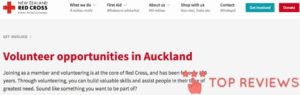 New Zealand Red Cross' Homepage