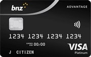 BNZ Advantage Visa Platinum Credit Card