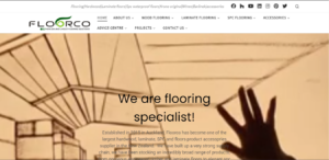 Floorco's homepage