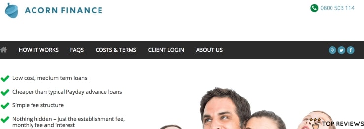 Acorn Finance's Homepage