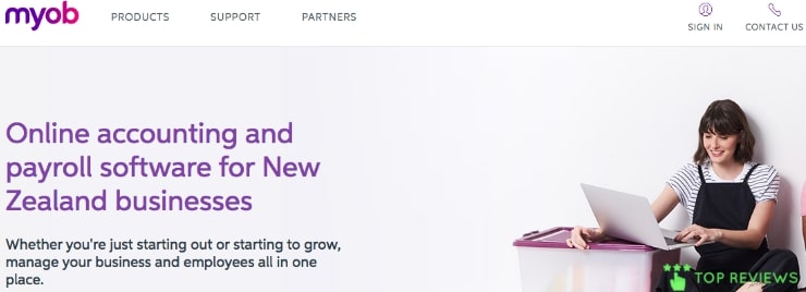 MYOB's Homepage