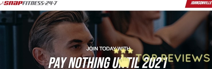 Snap Fitness 24/7's Homepage
