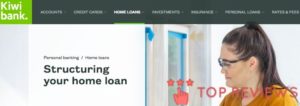 Kiwibank Home Loans' Homepage