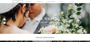 Dear White's homepage