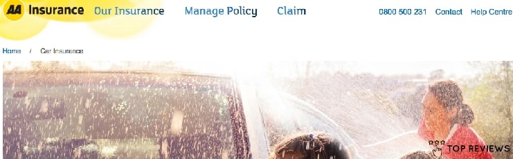 AA Insurance's Homepage