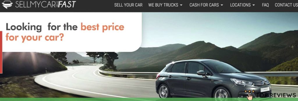 Sell My Car Fast's Homepage