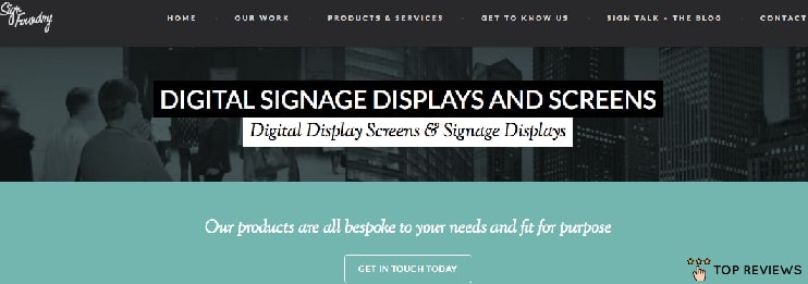 Sign Foundry's Homepage