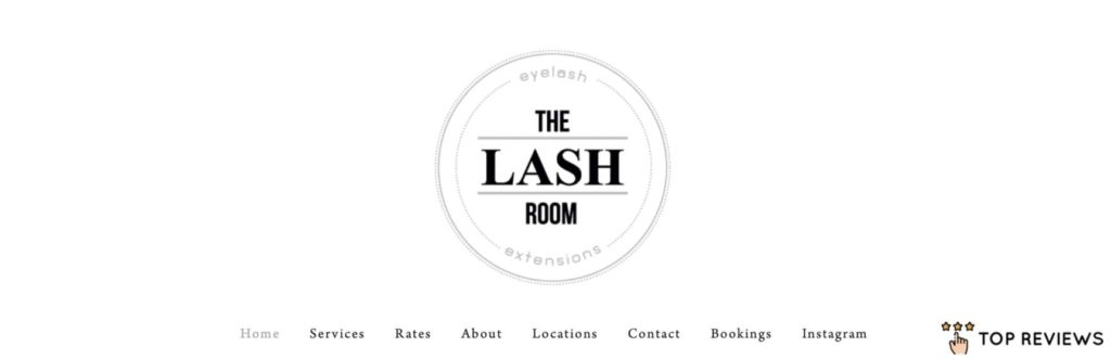 The Lash Room's Homepage