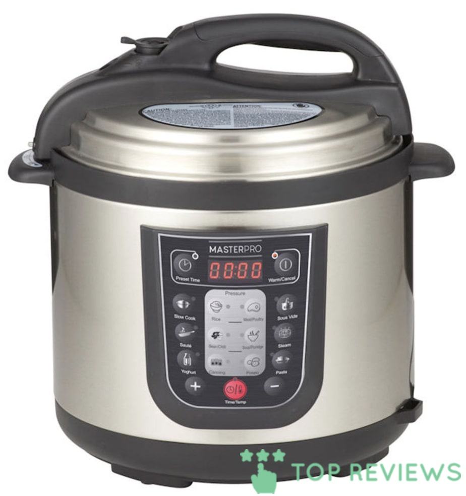 MasterPro Stainless Steel Electric Multicooker (6 L)