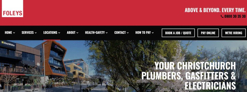 Foleys Christchurch's Homepage