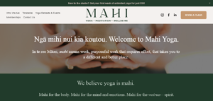 Mahi Yoga's homepage