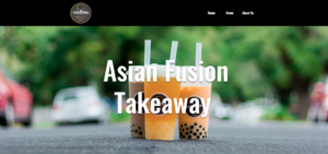 One 8 Tea's homepage
